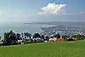 Blick auf den Bodensee und Lindau