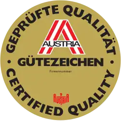 Austria Gütezeichen