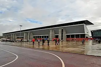 Eingangsbereich an der Haupttribüne (2012)