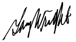 Autogramm Gary Wright US-amerikanischer Komponist und Musiker