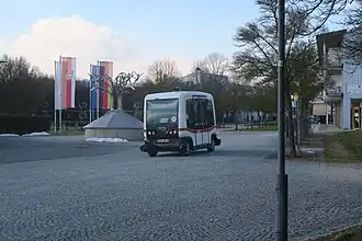 Autonomer Bus in Bad Birnbach (2018)