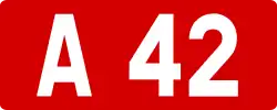 Autoroute A 42