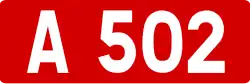 Autoroute A 502