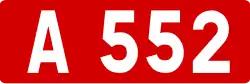 Autoroute A 552