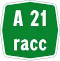 Autostrada A21racc