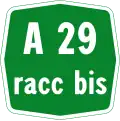 Autostrada A29racc bis