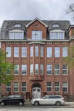 Ehemalige Elise-Averdieck-Schule, heute Außenstelle der Hochschule für bildende Künste, Wartenau 15