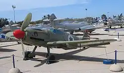 Eine Avia S-199 der 101. Staffel „First Fighter“ heute im IAF-Museum beim Militärflugplatz Chazerim