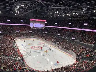 Play-off-Spiel der KHL im März 2025 zwischen Awtomobilist und dem Ak Bars Kasan