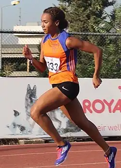 Aziza Sbaity – ausgeschieden als Siebte in 11,98&nbsp;s