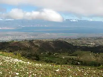 Landschaftspanorama bei Ganthier
