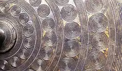 Detail Gürtelplatte von Langstrup