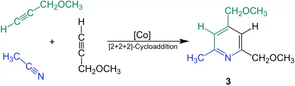 Synthese eines Pyridinderivates mit Etherfunktionen