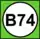Expreso B74 Portal Norte