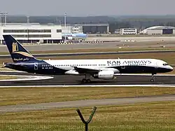 Ehemalige Boeing 757-200 der RAK Airways