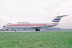 Eine BAC 1-11 am Miami International Airport