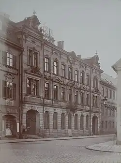Postgebäude in der Kanzleistraße