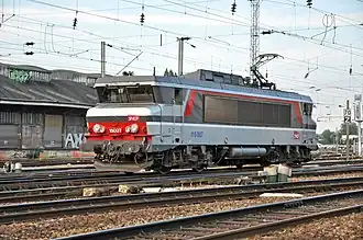 BB 15007 am 30. Juli 2010 im Bahnhof von Amiens
