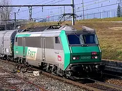 Farbgebung SNCF Fret