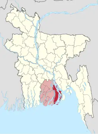 Distrikt Bhola in Bangladesch