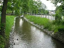 Die Wesenitz in Bischofswerda