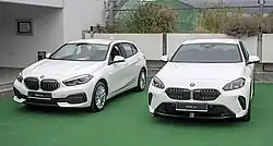 Vorgänger F40 links, F70 rechts