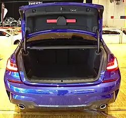 G20, Modell M Sport (2019–2022), Kofferraum