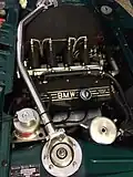 BMW M10 Rennmotor im BMW 02 mit Kugelfischer-Einspritzung und Flachschieberanlage