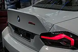 Kofferraumdeckel mit Bürzel