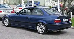 BMW M3 Coupe, Heckansicht