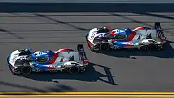Die in der IMSA eingesetzten BMW beim 24-Stunden-Rennen von Daytona 2023