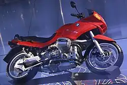 R 1100 RS im BMW Museum, ohne Motorverkleidung