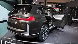 X7 Concept, Heckseitenansicht