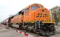 BNSF 9753 (SD70MACe) in Olathe (November 2017)