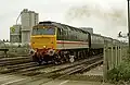 47 602 Glorious Devon in InterCity-Lackierung, Southampton 1989