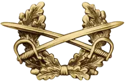 Streitkräfteabzeichen für Heeresuniformträger der Dienstgradgruppen Unteroffiziere (außer Oberfähnriche) und Mannschaften