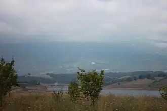 Babasultan-Talsperre bei Inegöl, Blick nach Süden; Landkreis Inegöl, Provinz Bursa.