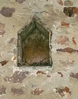 Hagioskop der St.-Clemens-Kirche im Iburger Schloss