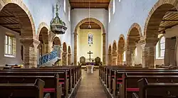 Im Innern der Stiftskirche