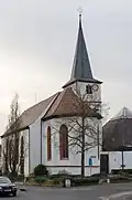 Die Kirche in Arnshausen