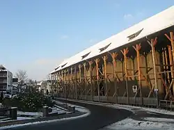 Gradierwerk im Kurpark von Bad Orb