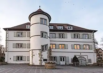 Südfassade mit Treppenturm