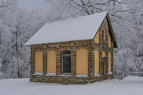 Blick auf das Eishaus (2023)