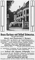 Anzeige des Kurhauses (1910)