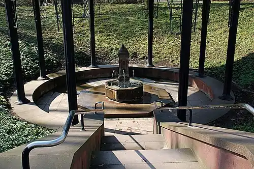 Schwefelquelle Neugestaltung von Reiner Uhl (1983)