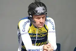 Baden Cooke vor dem Zeitfahren der Vier Tage von Dünkirchen