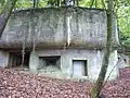 Bunker für Infanteriekanone, Maschinengewehr und Beobachter, Eichtal Baden