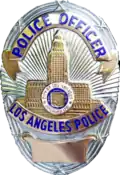 Dienstmarke eines LAPD Officers