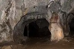 Stalagmit „Hochhuberin“