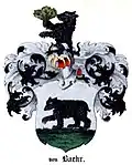Wappen derer von Baehr (Bähr), Livland